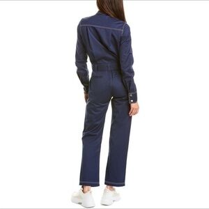 BLDWN Harley Utility Coverall Jumpsuit Nocturnal Blue One Piece Cotton Twill XS